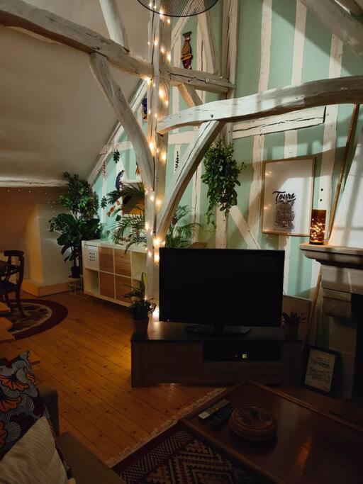Charmant Appartement Vieux Tours Exterior photo